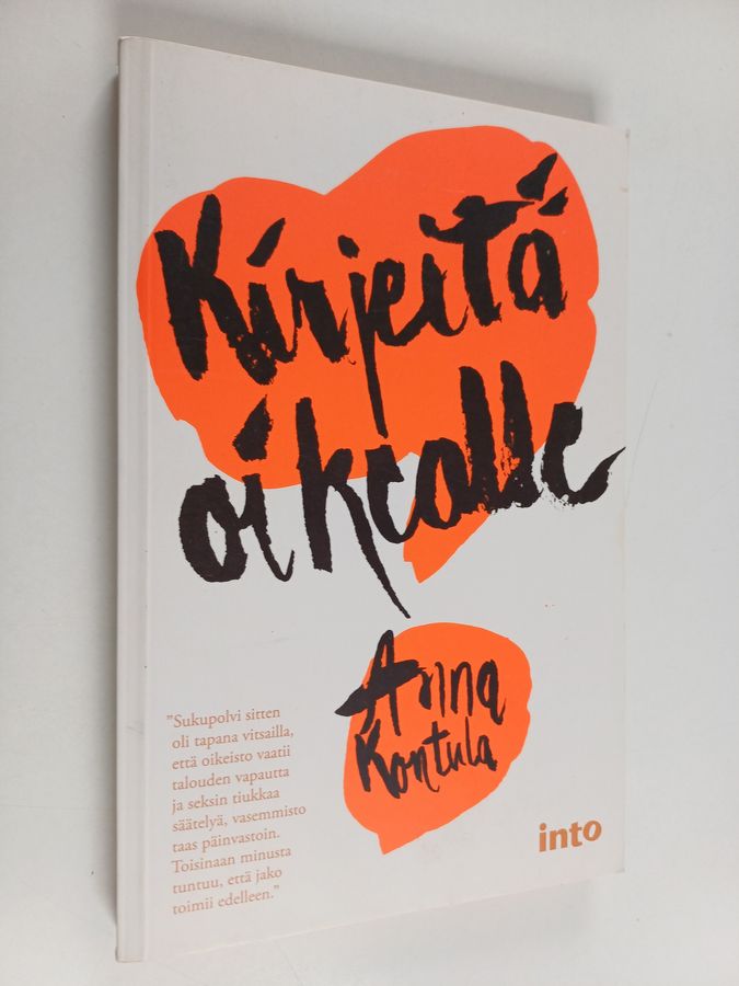 Kirjeitä oikealle