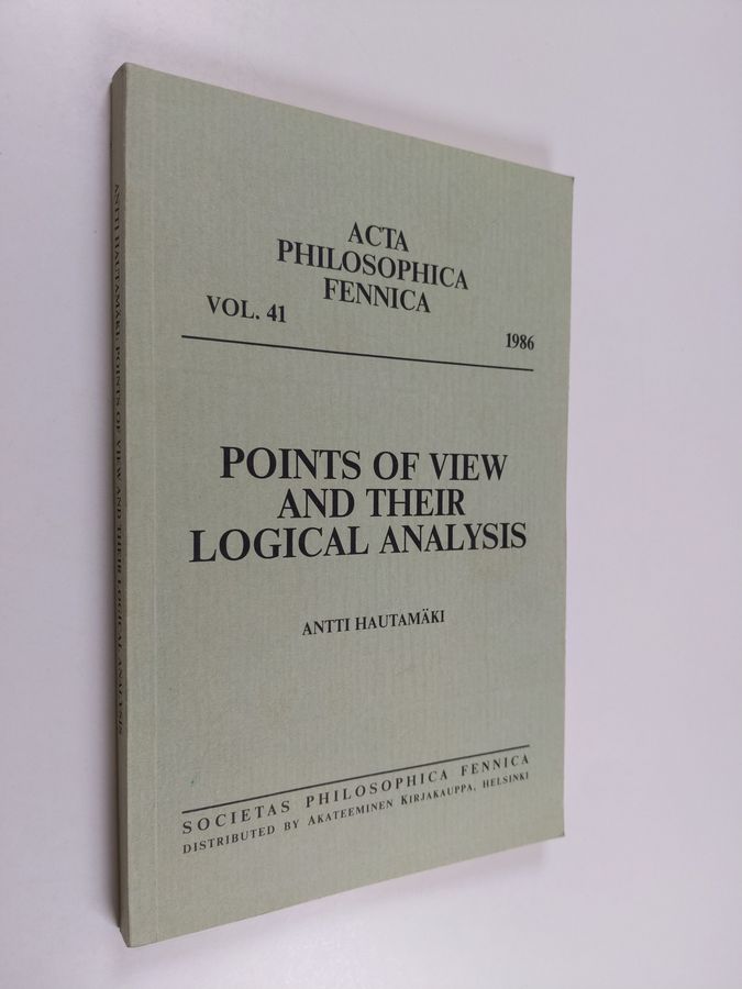 Points of view and their logical analysis