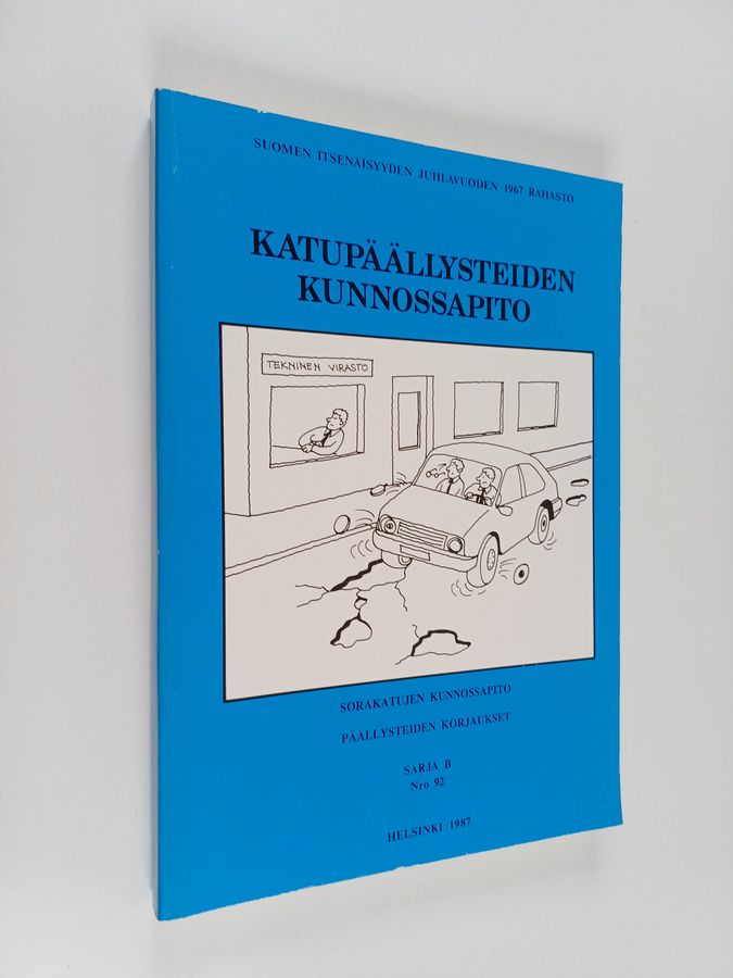 Katupäällysteiden kunnossapito.