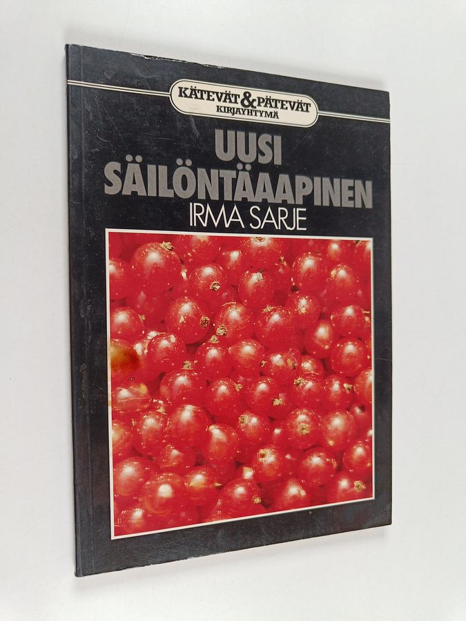 Irma Sarje : Uusi säilöntäaapinen