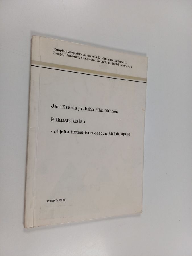 Pilkusta asiaa