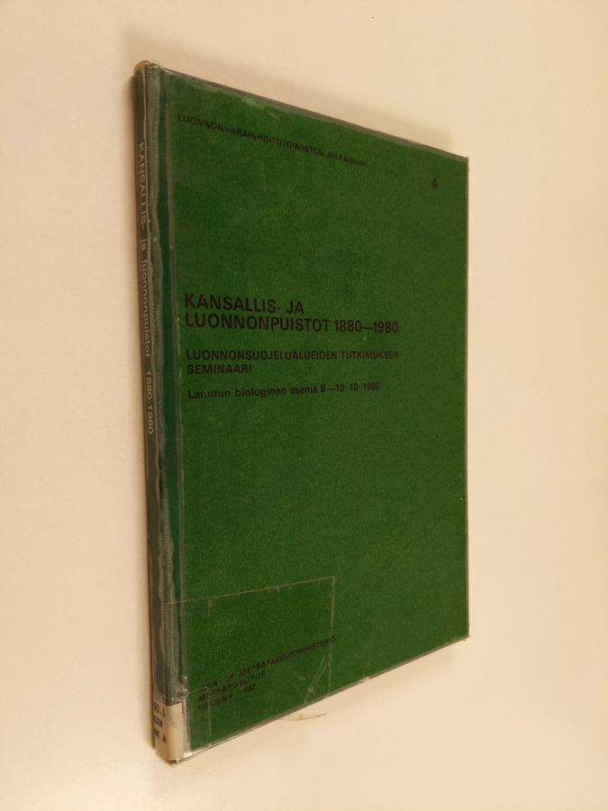 Kansallis- ja luonnonpuistot 1880-1980