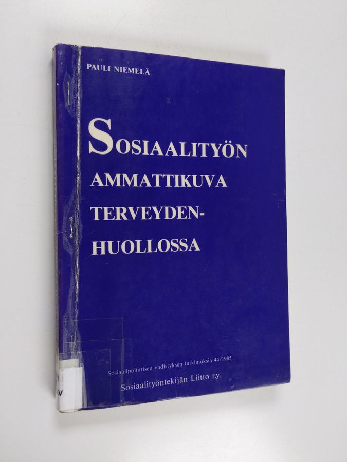 Sosiaalityön ammattikuva terveydenhuollossa