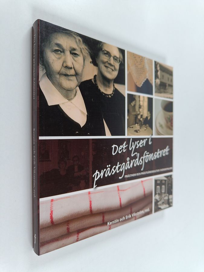 Det lyser i prästgårdsfönstret