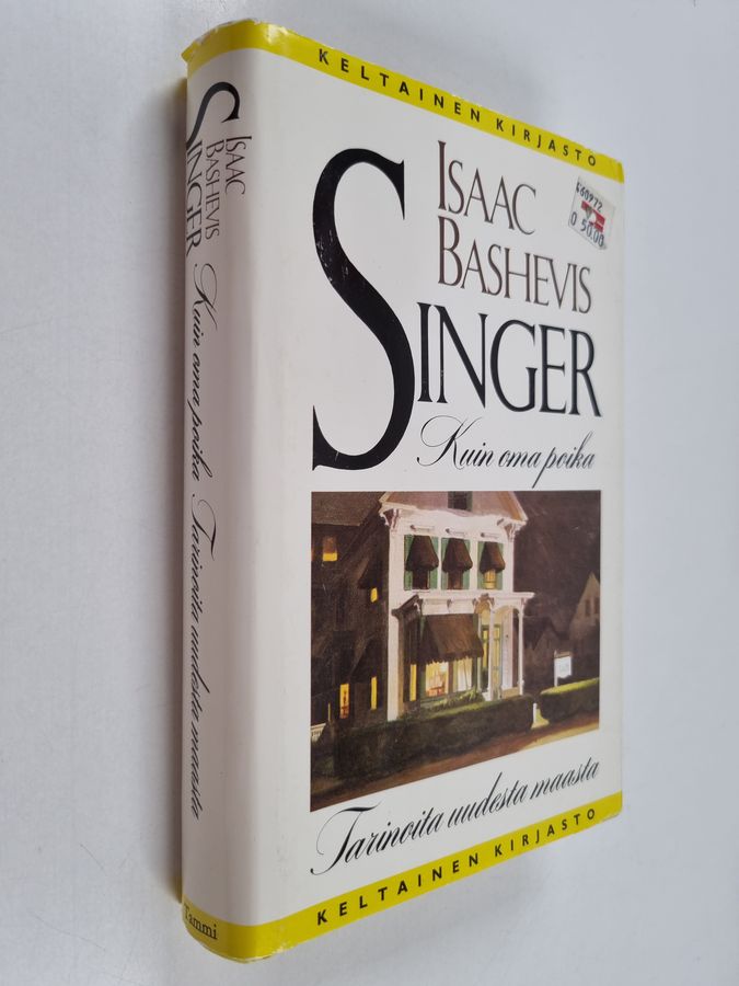 Isaac Bashevis Singer : Kuin oma poika : tarinoita uudesta maasta