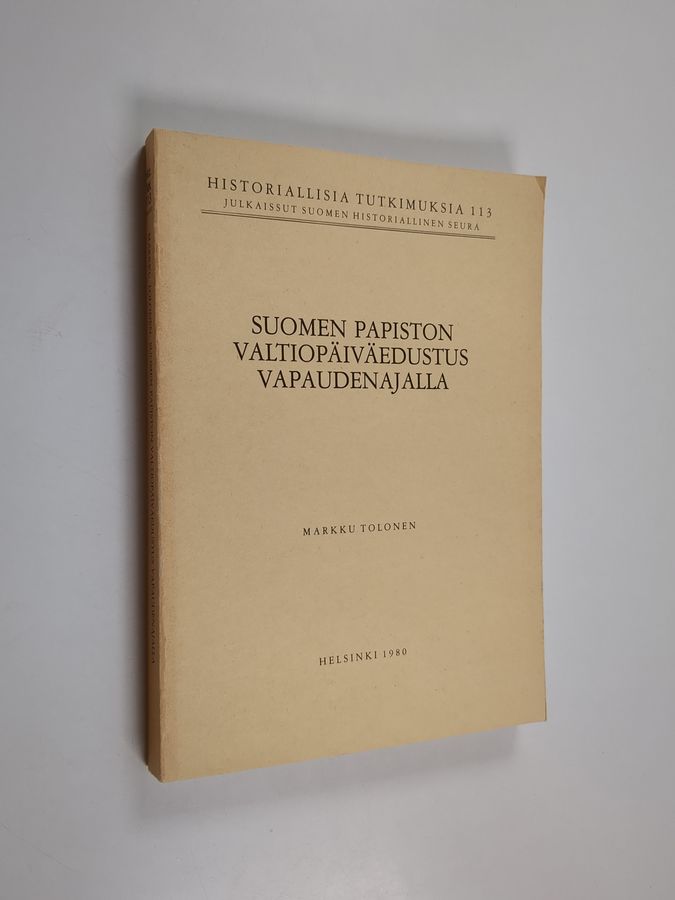 Suomen papiston valtiopäiväedustus vapaudenajalla