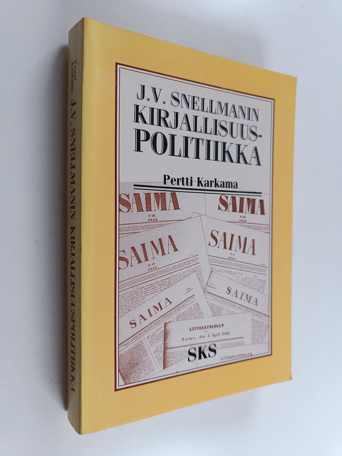 J.V. Snellmanin kirjallisuuspolitiikka