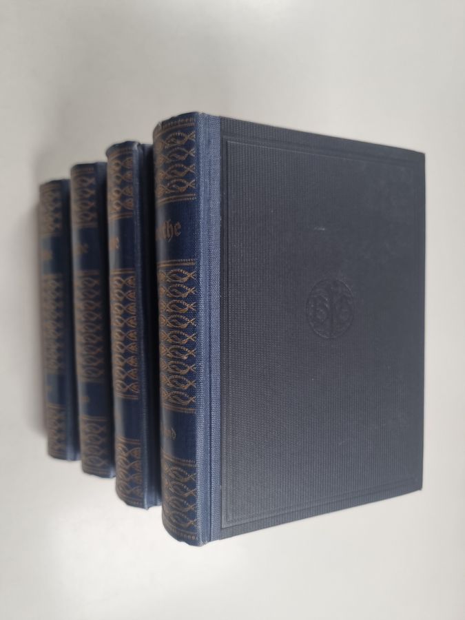 Goethes Werke - Auswahl in Vier Banden