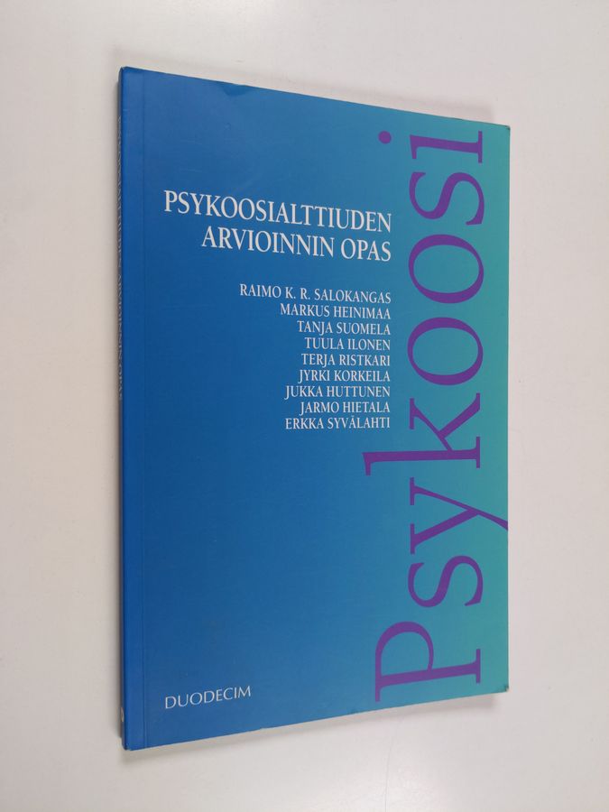 Psykoosialttiuden arvioinnin opas