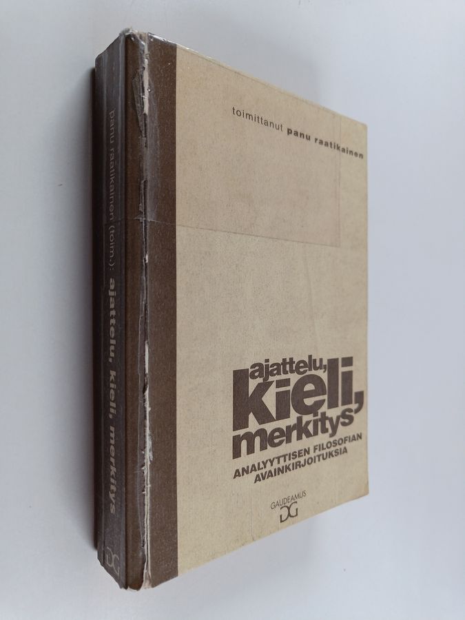 Ajattelu, kieli, merkitys