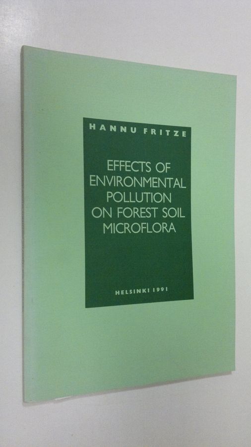 Effects of environmental pollution on forest soil microflora