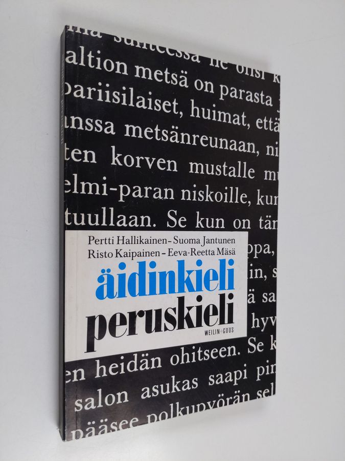 Äidinkieli - peruskieli