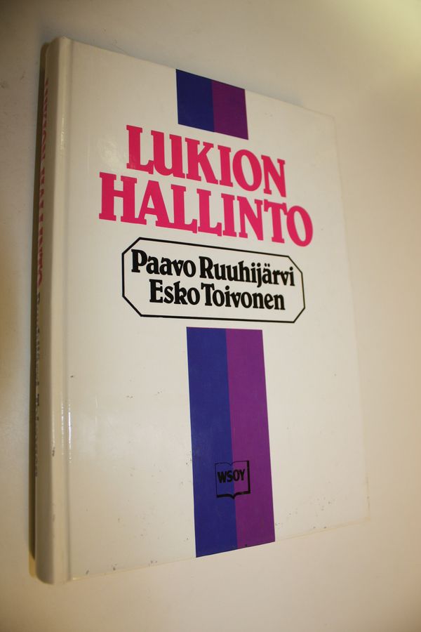 Lukion hallinto