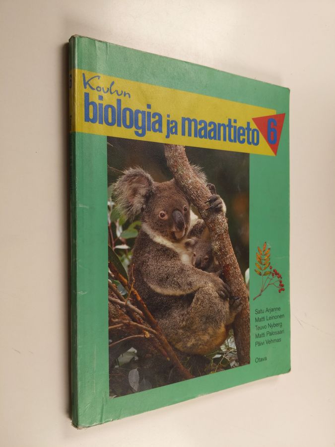 本 Koulun biologia ja maantieto 5 教師用指導書