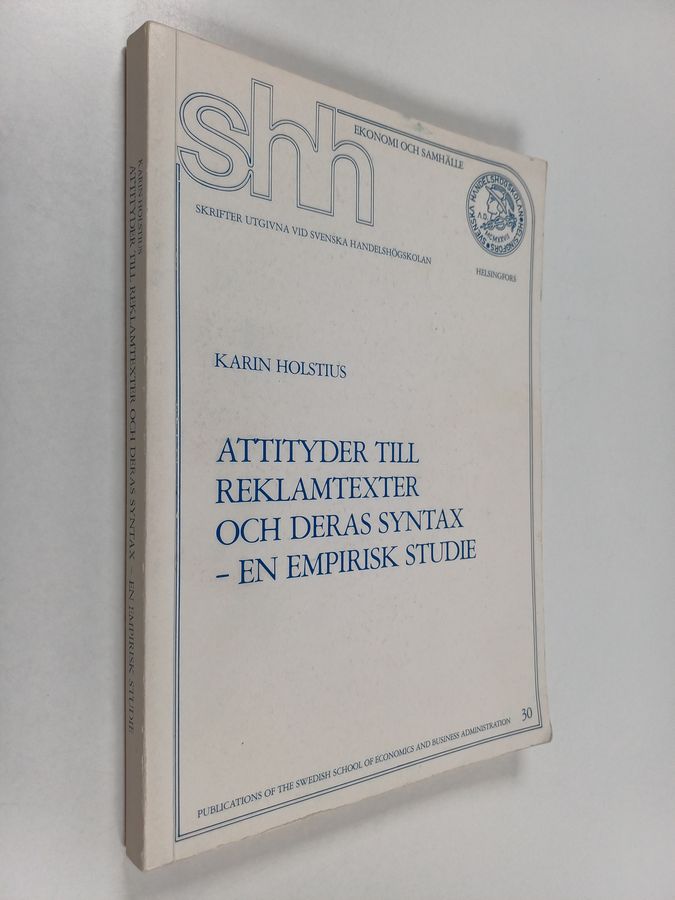 Attityder till reklamtexter och deras syntax