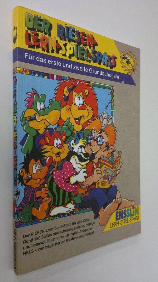 Riesen-Lern-Spiel-Spass : Fur das erste und zweite Grundschuljahr (saksankielinen puuhakirja lapsille)