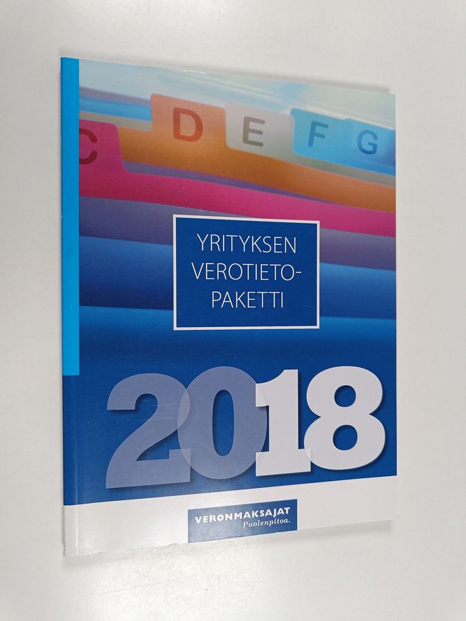 Yrityksen verotietopaketti.