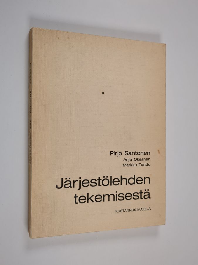 Järjestölehden tekemisestä