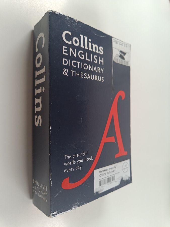 Collins English dictionary and thesaurus