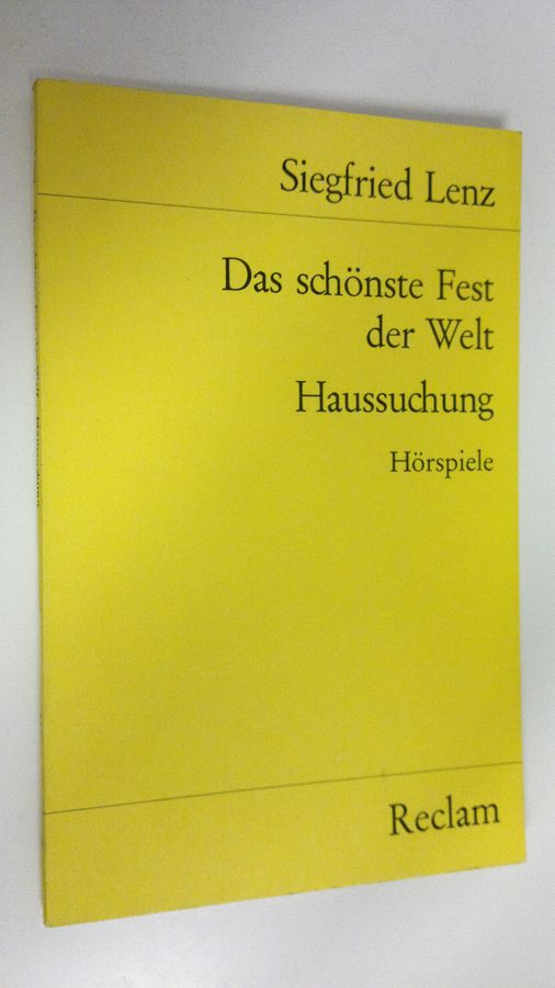 Das schönste Fest der Welt ; Haussuchung