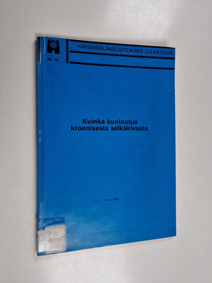 Kuinka kuntoutua kroonisesta selkäkivusta