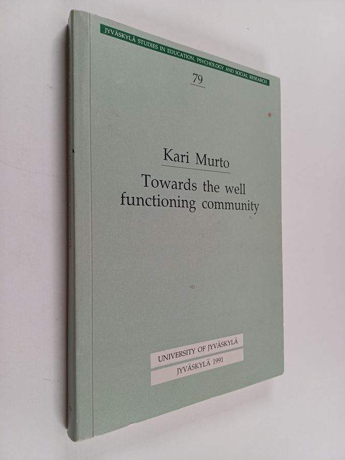 Towards the well functioning community