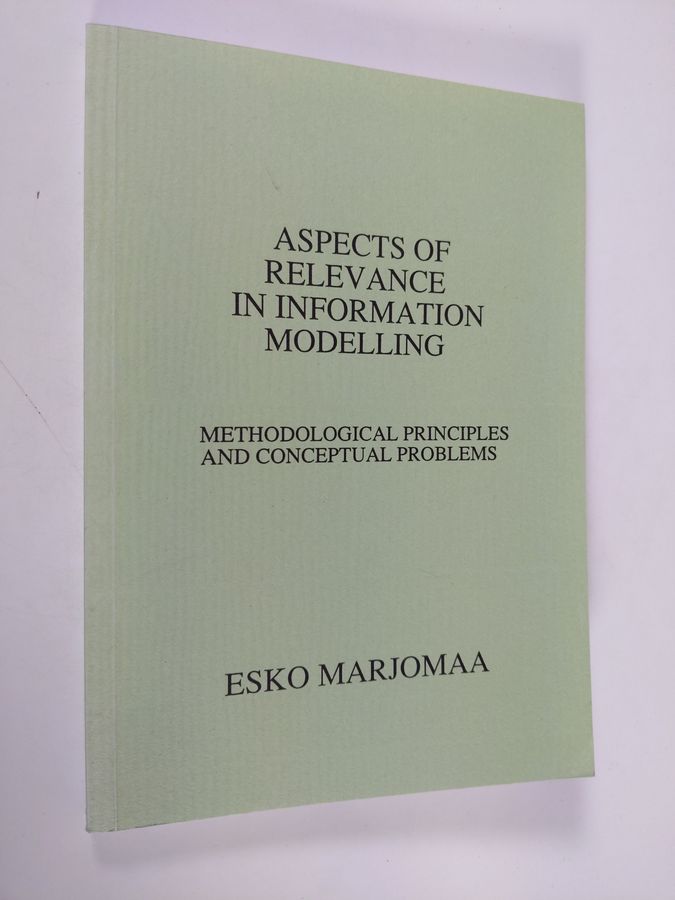 Aspects of relevance in information modelling