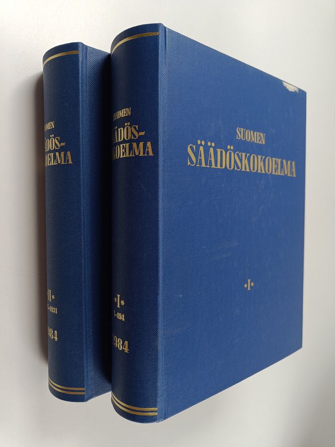 Suomen säädöskokoelma vuodelta 1984 1-2