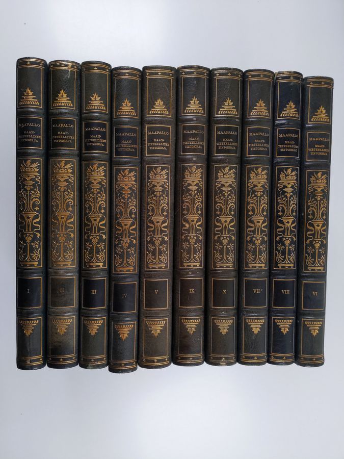 J. E. ym. (toim) Rosberg : Maapallo : maantieteellinen tietokirja 1-10