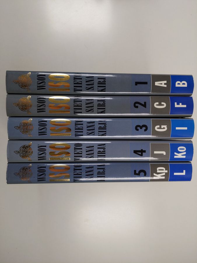 WSOY:n Iso tietosanakirja 1-5