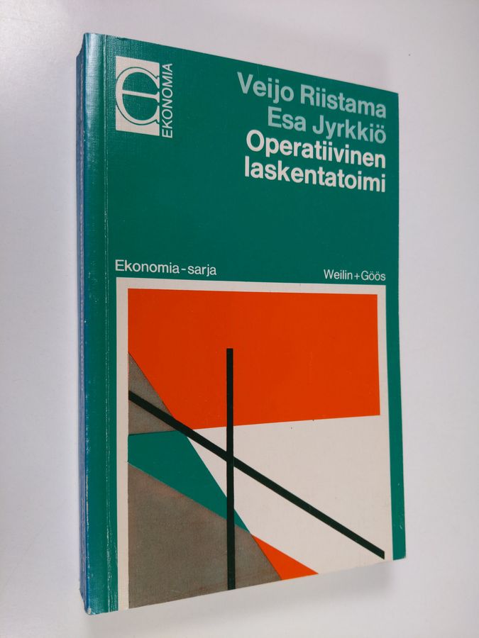 Veijo Riistama : Operatiivinen laskentatoimi : johdatus perusteisiin ja hyväksikäyttöön