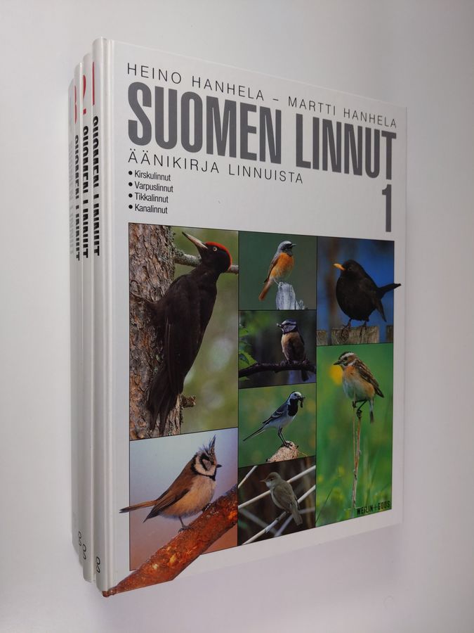 Heino Hanhela & Martti Hanhela : Suomen linnut : Äänikirja linnuista 1-4