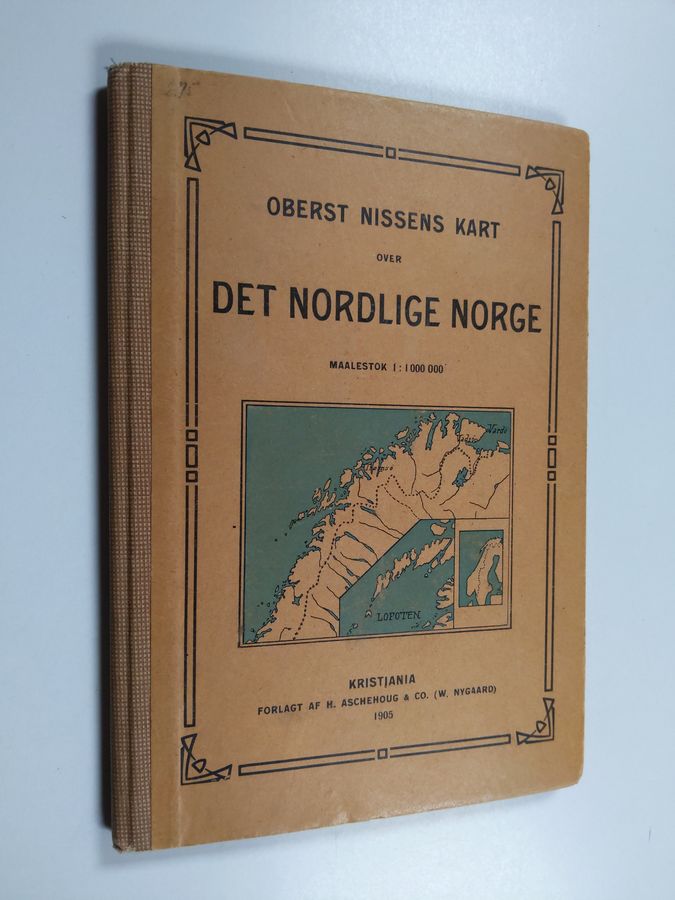 Oberst Per Nissen : Oberst Nissens kart over det nordlige Norge : navnefortegnelse til hovedkartet