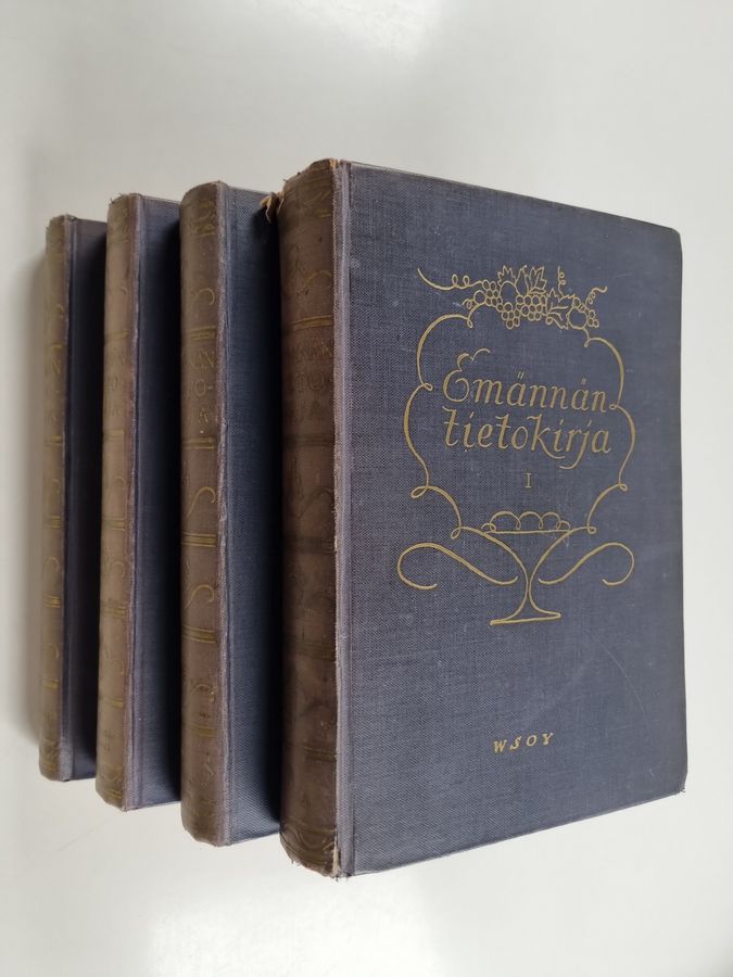 Mandi (toim.kunta) Hannula : Emännän tietokirja 1-4