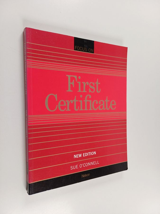 Focus on first certificate