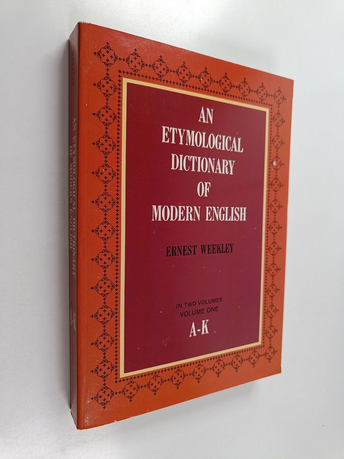 An Etymological Dictionary of Modern English