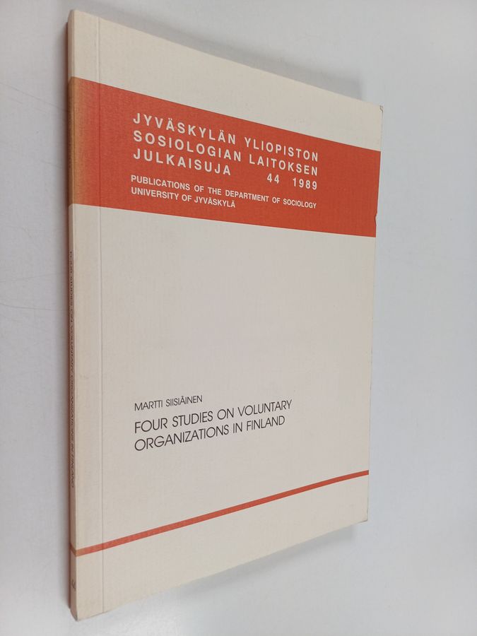 Four studies on voluntary organizations in Finland