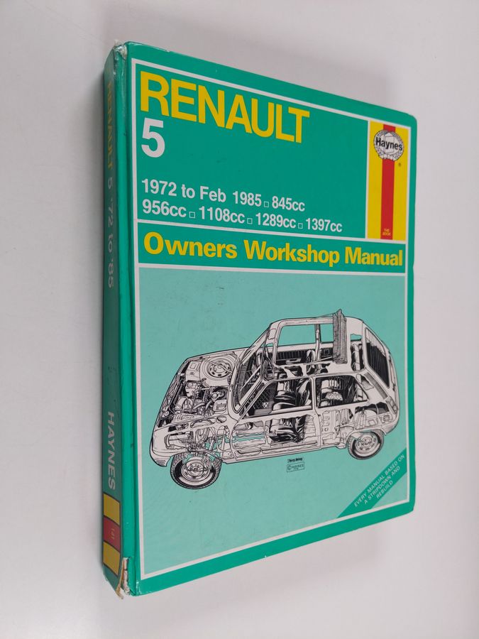 Peter G. Strasman : Renault 5 : 1972 to 1985 : owners workshop manual