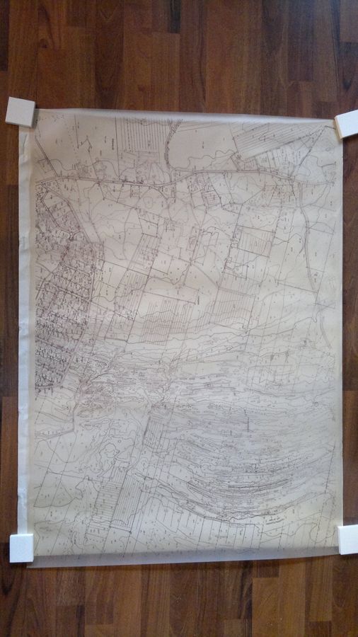 suuri maastokartta Kempele - Kokkokylä - Haukkakaarto -alueesta