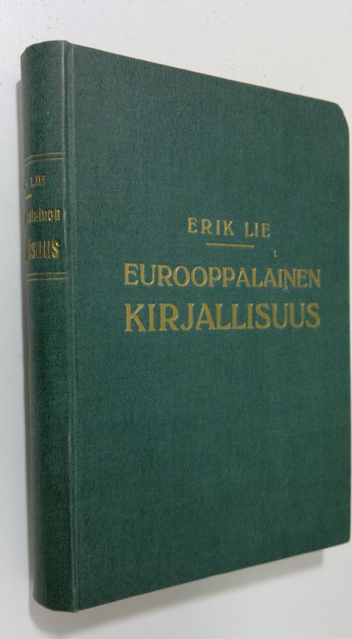 Erik Lie : Eurooppalainen kirjallisuus : kulttuurihistoriallisia kuvia