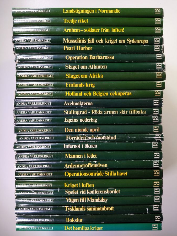 Andra Världskriget 1-25