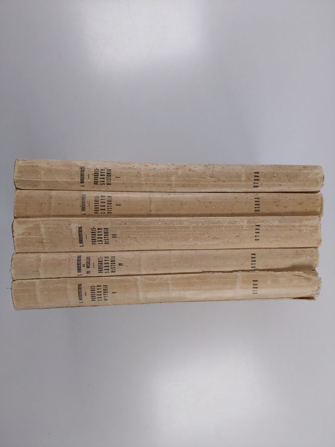 Sigurd Nordenstreng : Porvarissäädyn historia Suomen valtiopäivillä 1809-1906 1-5