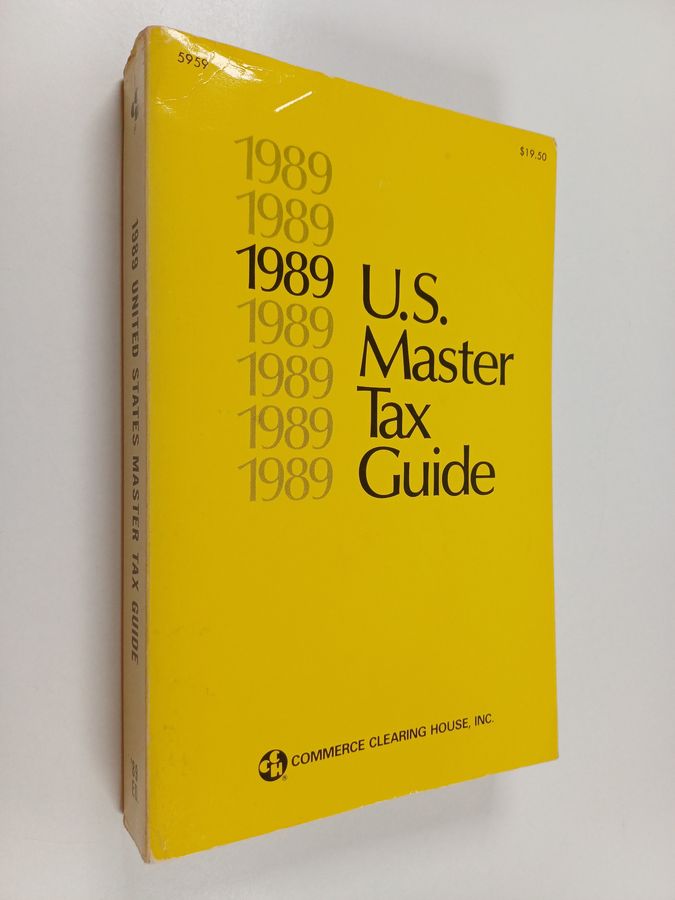U.S. Master Tax Guide 1989