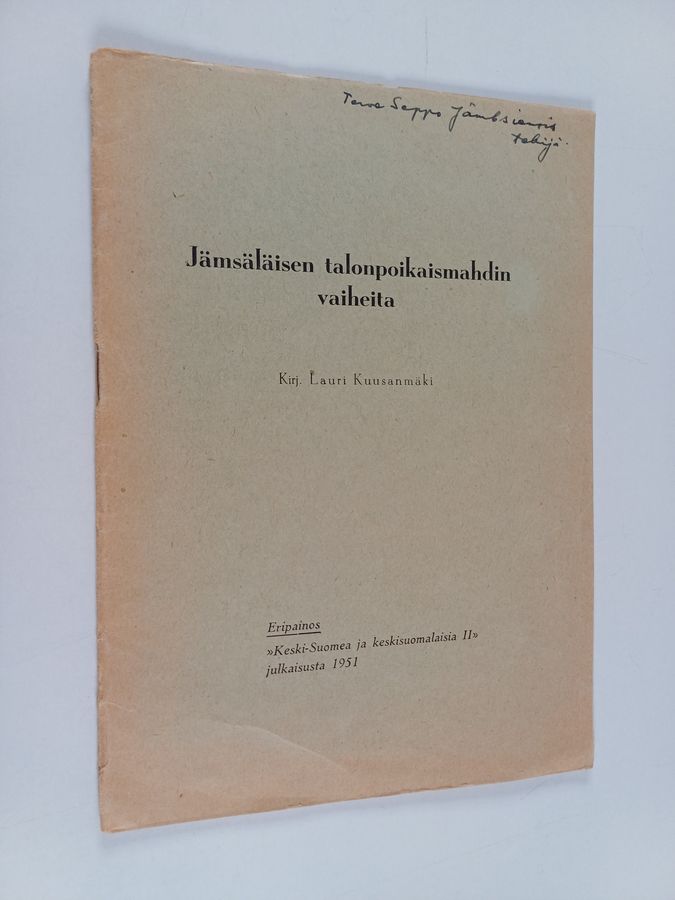 Jämsäläisen talonpoikaismahdin vaiheita