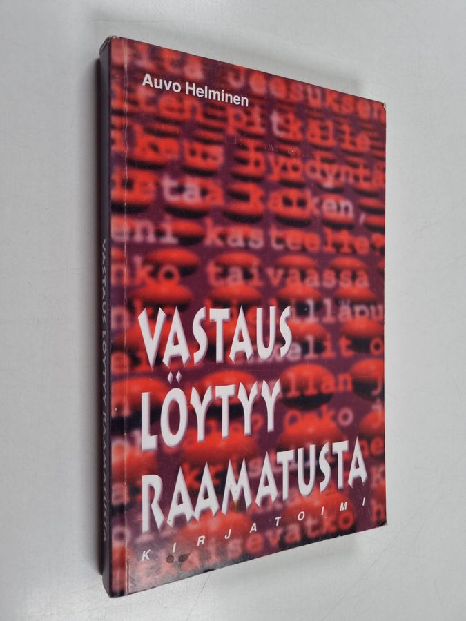 Vastaus löytyy Raamatusta