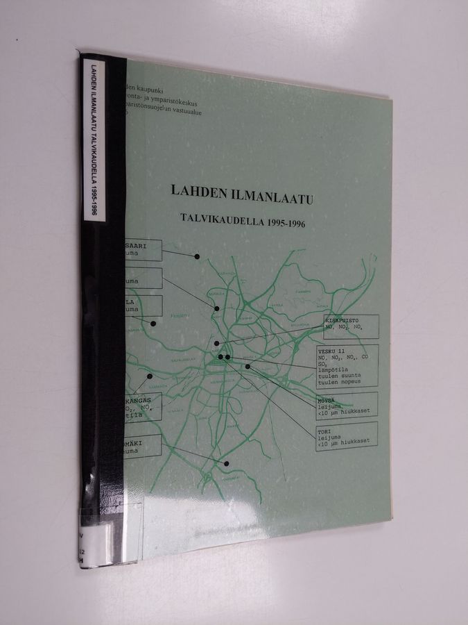 Lahden ilmanlaatu talvikaudella 1995-1996.