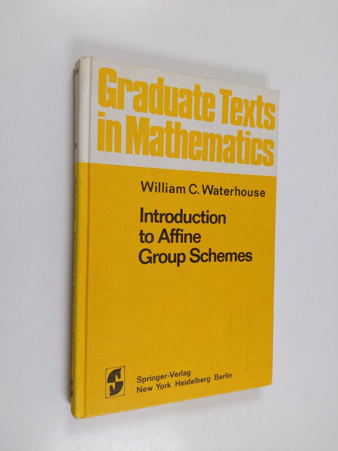 Introduction to affine group schemes