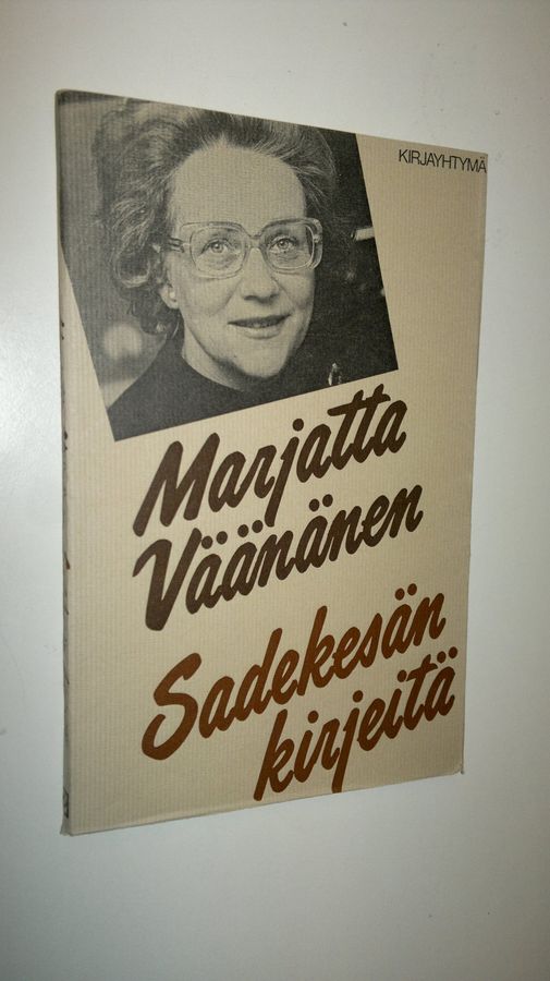 Marjatta Väänänen : Sadekesän kirjeitä