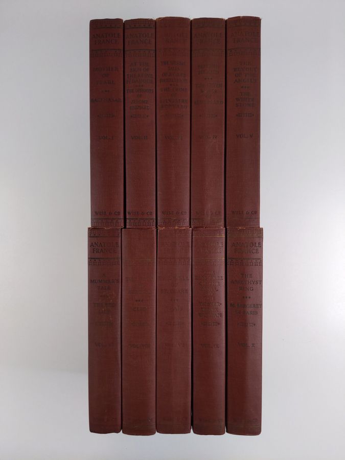 Anatole France 1-10 (Booklover's edition)