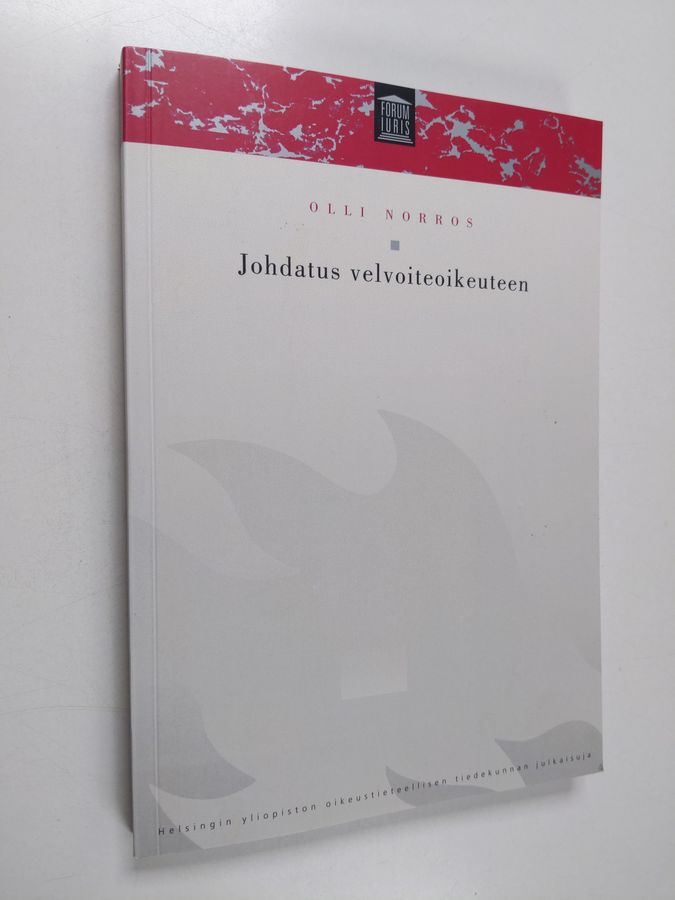 Olli Norros : Johdatus velvoiteoikeuteen